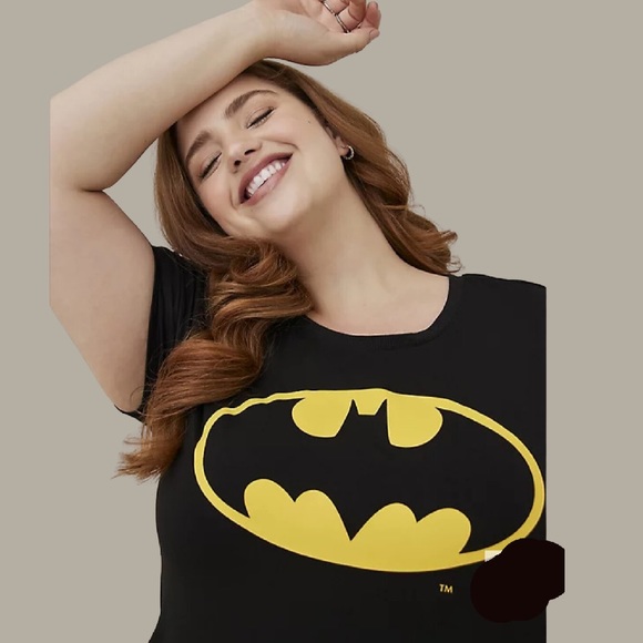 Torrid Batman T-shirt Dress 2X - Picture 2 of 6